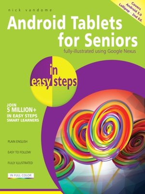 cover image of Android Tablets for Seniors in easy steps